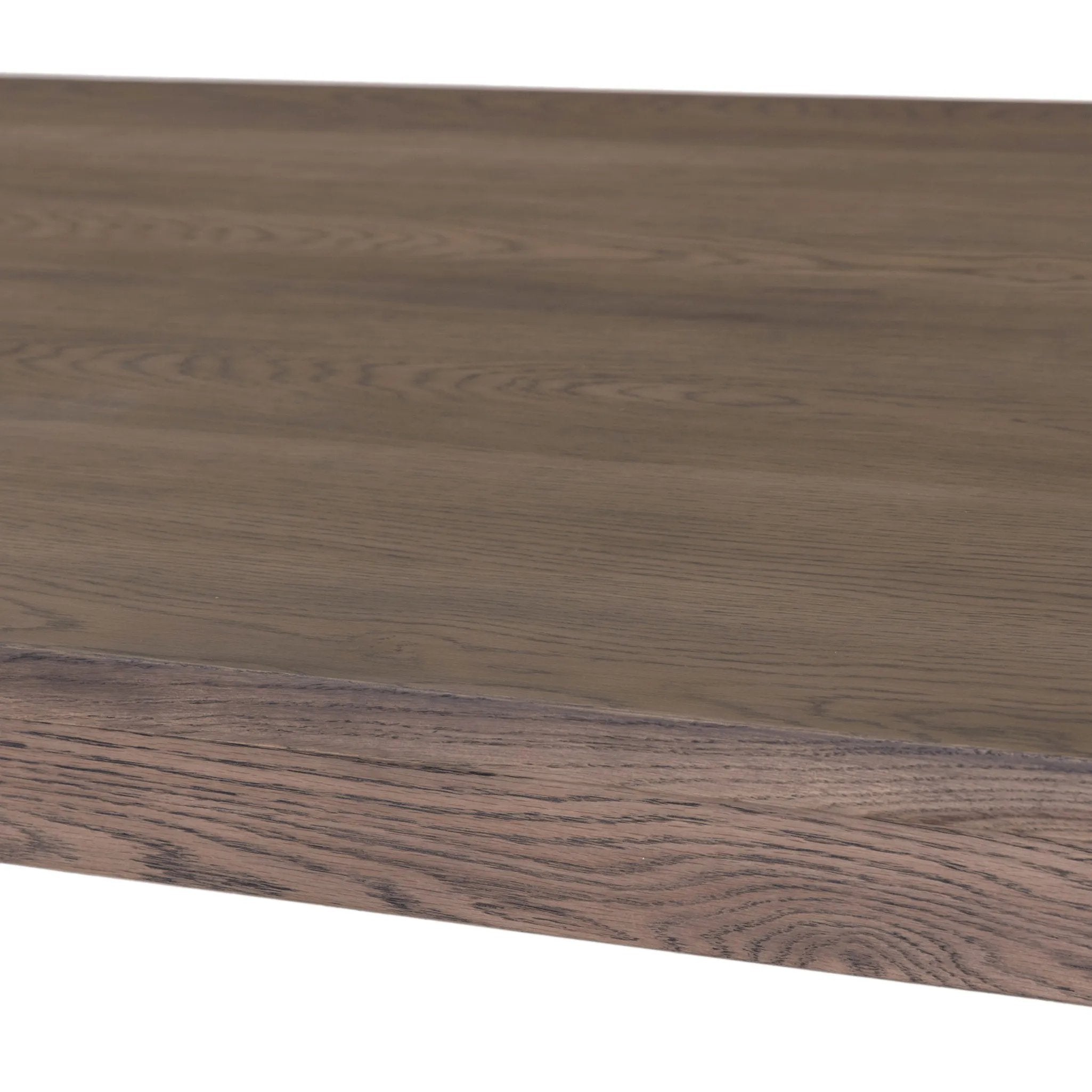 Featuring Soho Aged Natural Oak Veneer Dining Table by Four Hands at Amethyst Home. A Parsons-style dining table is defined by heavy proportions and angled, over-scaled legs. Crafted from reclaimed wood and finished with an aged natural oak stain to showcase natural cracks and patches for added character.Overall Dimensions: 98.00"w x 46.25"d x 30.00"hWeig. Amethyst Home provides interior design, new home construction design consulting, vintage area rugs, and lighting in the Kansas City metro area.