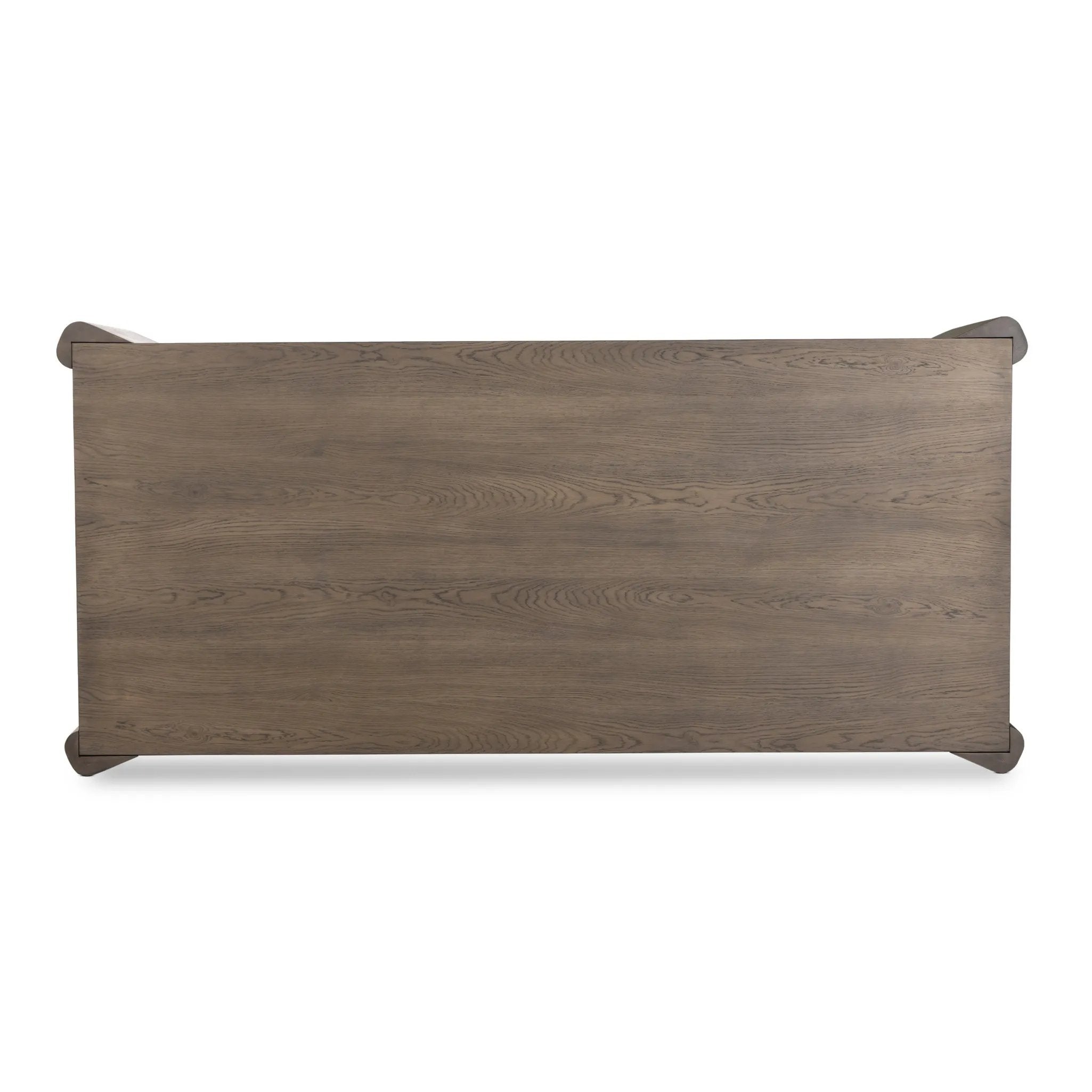 Featuring Soho Aged Natural Oak Veneer Dining Table by Four Hands at Amethyst Home. A Parsons-style dining table is defined by heavy proportions and angled, over-scaled legs. Crafted from reclaimed wood and finished with an aged natural oak stain to showcase natural cracks and patches for added character.Overall Dimensions: 98.00"w x 46.25"d x 30.00"hWeight. Amethyst Home provides interior design, new home construction design consulting, vintage area rugs, and lighting in the Nashville metro area.