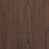 Warm, timeless woods pair with painted linen drawers fronts lacquered in a dark green, for a updated bohemian look. Complete with three drawers for media needs and more.As enthusiasts of modern style at Amethyst, we love the optimistic inspired Soloman Console Table - Stained Saddle Brown Sungkai Veneer. Amethyst Home provides interior design, new home construction design consulting, vintage area rugs, and lighting in the Miami metro area.