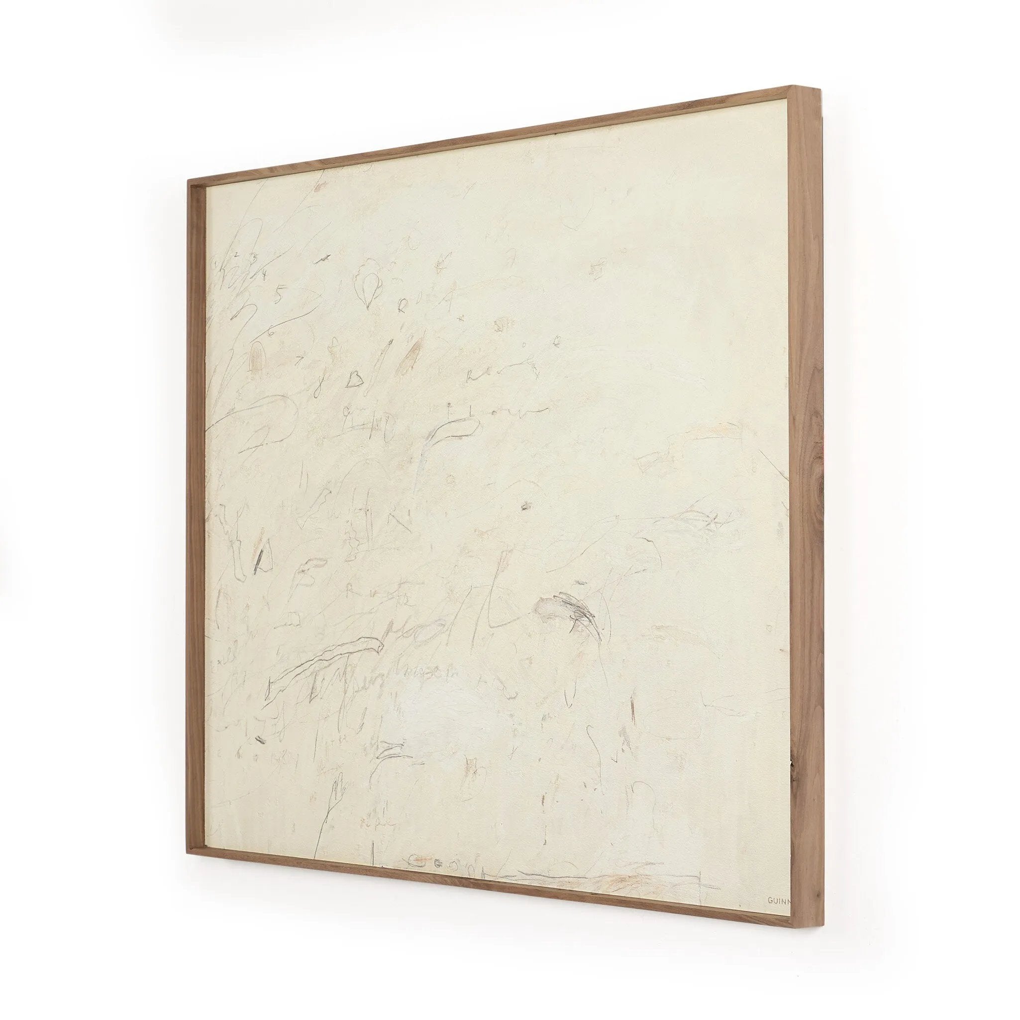 Based in Austin, Texas, abstract-expressionist painter Tyler Guinn looks to texture and organic sensibility to shape his wide variety of works, from geometric pieces and flowing landscapes to mark making and automatic writing. Handmade in Austin, Texas Amethyst Home provides interior design, new home construction design consulting, vintage area rugs, and lighting in the Winter Garden metro area.