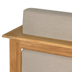 Grade A teak is fine sanded into a soft, unfinished outdoor chair that highlights the wood's natural grain, thick cushioning for a sink-in feel. Cover or store inside during inclement weather and when not in use.As enthusiasts of natural style at Amethyst, we love the optimistic inspired Sterling Outdoor Chair - Ibiza Mole. Amethyst Home provides interior design, new home construction design consulting, vintage area rugs, and lighting in the Washington metro area.