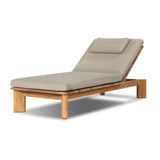 Grade A teak is fine sanded into a soft, unfinished outdoor chaise that highlights the wood's natural grain, thick cushioning for a sink-in feel. Cover or store inside during inclement weather and when not in use.As fans of luxe design at Amethyst, we love the nature inspired Sterling Outdoor Chaise - Ibiza Mole. Amethyst Home provides interior design, new home construction design consulting, vintage area rugs, and lighting in the Nashville metro area.