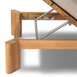 Grade A teak is fine sanded into a soft, unfinished outdoor chaise that highlights the wood's natural grain, thick cushioning for a sink-in feel. Cover or store inside during inclement weather and when not in use.As fans of luxe design at Amethyst, we love the nature inspired Sterling Outdoor Chaise - Ibiza Mole. Amethyst Home provides interior design, new home construction design consulting, vintage area rugs, and lighting in the Salt Lake City metro area.