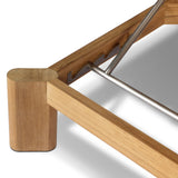 Grade A teak is fine sanded into a soft, unfinished outdoor double chaise that highlights the wood's natural grain, thick cushioning for a sink-in feel. Cover or store inside during inclement weather and when not in use.As fans of natural style at Amethyst, we love the designer inspired Sterling Outdoor Double Chaise - Ibiza Mole. Amethyst Home provides interior design, new home construction design consulting, vintage area rugs, and lighting in the Salt Lake City metro area.