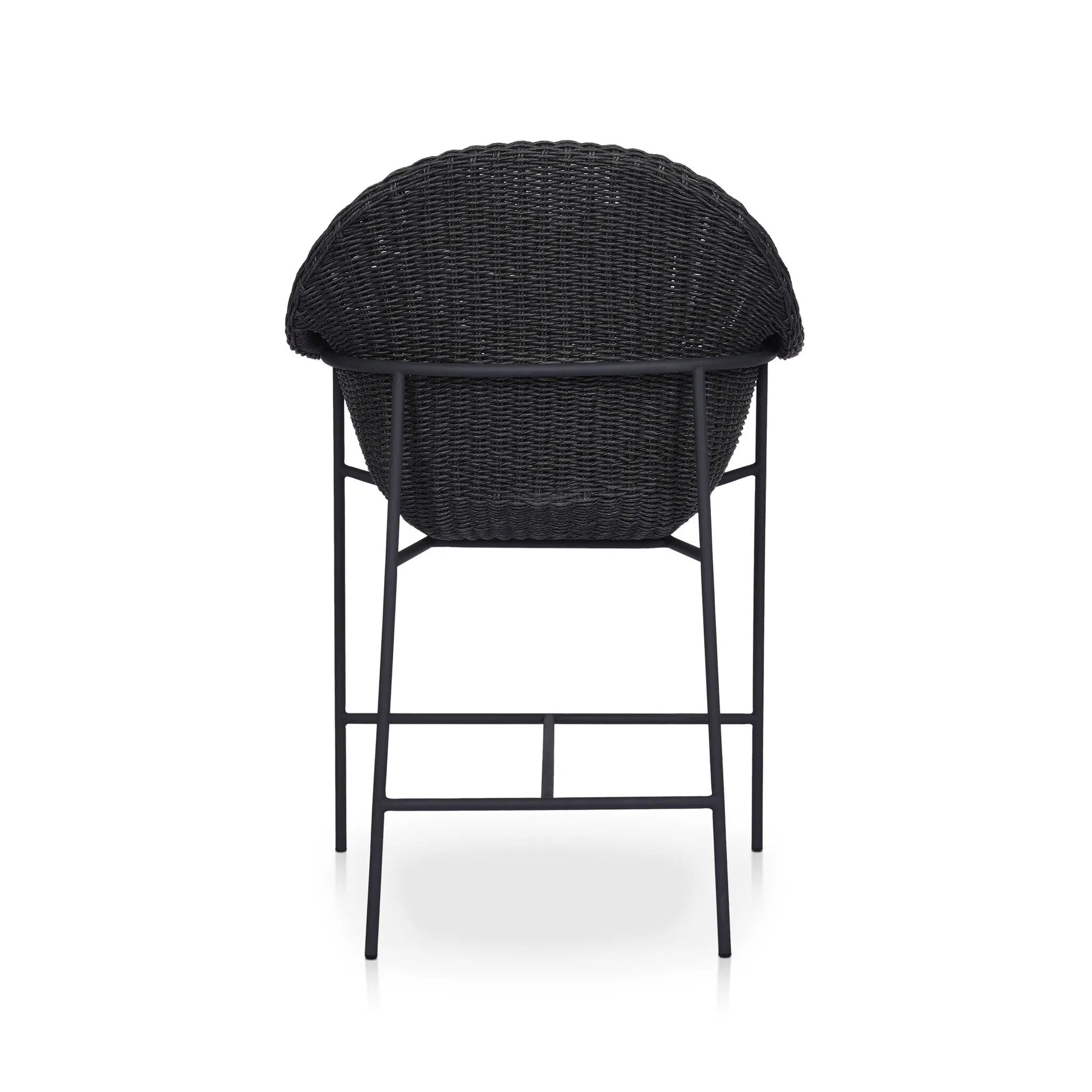 Featuring Suerte Arashi Ink Outdoor Stool by Four Hands at Amethyst Home. Crafted from durable and weather-resistant materials, the Suerte Arashi Ink Outdoor Stool is the perfect addition to any outdoor space. With its sleek design and sturdy construction, this stool offers both style and functionality. Enjoy the outdoors in comfort and style with the Su. Amethyst Home provides interior design, new home construction design consulting, vintage area rugs, and lighting in the Laguna Beach metro area.