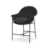 Featuring Suerte Arashi Ink Outdoor Stool by Four Hands at Amethyst Home. Crafted from durable and weather-resistant materials, the Suerte Arashi Ink Outdoor Stool is the perfect addition to any outdoor space. With its sleek design and sturdy construction, this stool offers both style and functionality. Enjoy the outdoors in comfort and style with the S. Amethyst Home provides interior design, new home construction design consulting, vintage area rugs, and lighting in the Winter Garden metro area.
