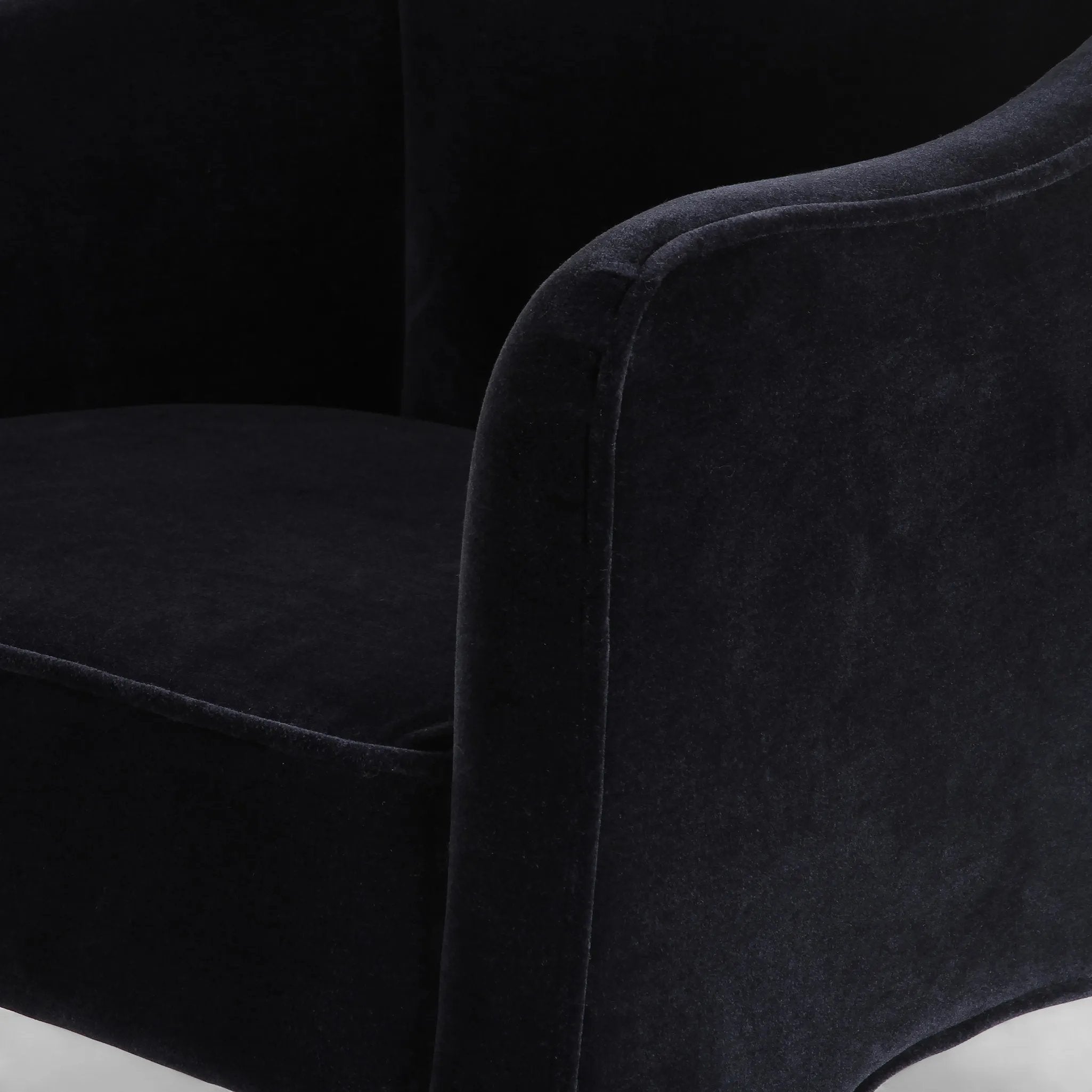 Featuring Sully Monte Navy Chair by Four Hands at Amethyst Home. Overall Dimensions: 30.50"w x 31.00"d x 30.50"hWeight : 49.82 lbsMaterials: 50% Viscose, 50% Wool, Poplar Plywood, 100% Polyester. Amethyst Home provides interior design, new home construction design consulting, vintage area rugs, and lighting in the Portland metro area.