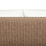 Featuring Suri Arashi Salt Outdoor Sofa 106" by Four Hands at Amethyst Home. Elevate your outdoors. A wide-format outdoor sofa features a faux hyacinth frame and plinth base. Linear details and a boxy silhouette make this piece truly timeless, while knife-edge back cushions soften the whole look. Upholstered in 100% olefin, known for its UV-resistant, water-. Amethyst Home provides interior design, new home construction design consulting, vintage area rugs, and lighting in the Monterey metro area.