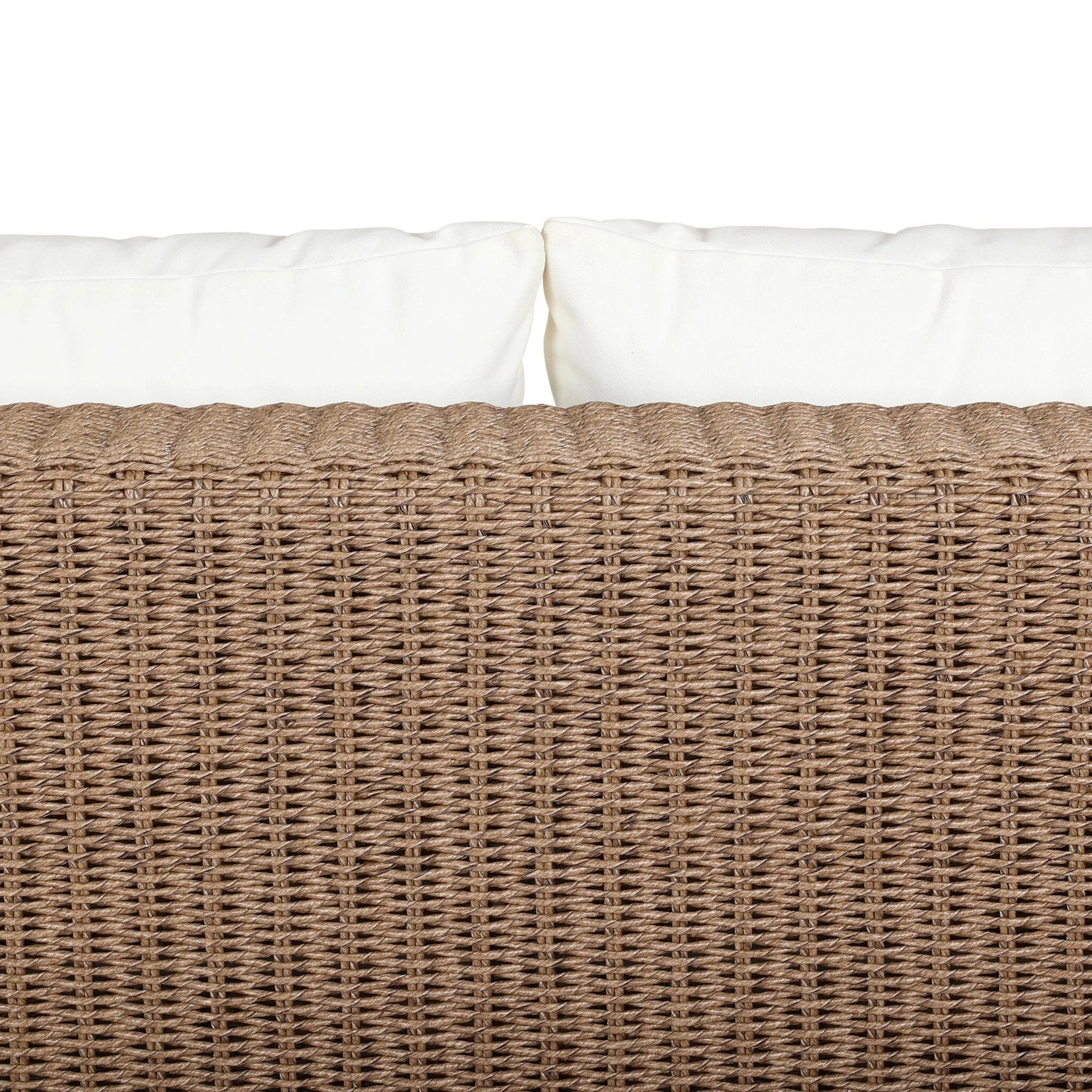Featuring Suri Arashi Salt Outdoor Sofa 106" by Four Hands at Amethyst Home. Elevate your outdoors. A wide-format outdoor sofa features a faux hyacinth frame and plinth base. Linear details and a boxy silhouette make this piece truly timeless, while knife-edge back cushions soften the whole look. Upholstered in 100% olefin, known for its UV-resistant, water-. Amethyst Home provides interior design, new home construction design consulting, vintage area rugs, and lighting in the Monterey metro area.