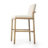 Featuring Taki Antwerp Natural Bar + Counter Stool by Four Hands at Amethyst Home. A fluid nettlewood frame cradles a comfortable cushion in a high-performance linen blend. At the back of the chair, a fabric covered handle adds architectural interest to a seamless form. Perfectly sized for the counter. Performance fabrics are specially created to withstand spi. Amethyst Home provides interior design, new home construction design consulting, vintage area rugs, and lighting in the Boston metro area.