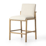 Featuring Taki Antwerp Natural Bar + Counter Stool by Four Hands at Amethyst Home. A fluid nettlewood frame cradles a comfortable cushion in a high-performance linen blend. At the back of the chair, a fabric covered handle adds architectural interest to a seamless form. Perfectly sized for the counter. Performance fabrics are specially created to withsta. Amethyst Home provides interior design, new home construction design consulting, vintage area rugs, and lighting in the Laguna Beach metro area.