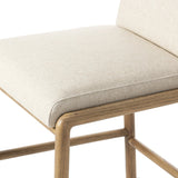 Featuring Taki Antwerp Natural Bar + Counter Stool by Four Hands at Amethyst Home. A fluid nettlewood frame cradles a comfortable cushion in a high-performance linen blend. At the back of the chair, a fabric covered handle adds architectural interest to a seamless form. Perfectly sized for the counter. Performance fabrics are specially created to withstand s. Amethyst Home provides interior design, new home construction design consulting, vintage area rugs, and lighting in the Portland metro area.