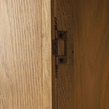 Featuring Tamara Worn Oak Cabinet by Four Hands at Amethyst Home. Worn oak cabinetry with paneled doors, all atop an elevated stand. With natural cracks for character, this piece can be styled just about anywhere, bringing with it bonus storage and vintage charm.
Overall Dimensions: 19.25" L x 60.5 " W x 69.5" H
Collection: CordellaColors: Worn Oak VeneerMater. Amethyst Home provides interior design, new home construction design consulting, vintage area rugs, and lighting in the Austin metro area.