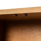 Featuring Tamara Worn Oak Veneer Small Cabinet by Four Hands at Amethyst Home. Small-scale cabinetry of worn oak features paneled doors, lending texture to a clean-lined design.Overall Dimensions: 42.00"w x 18.25"d x 35.00"hWeight : 89.50 lbsMaterials: Thick Oak Veneer, Poplar Plywood. Amethyst Home provides interior design, new home construction design consulting, vintage area rugs, and lighting in the Austin metro area.