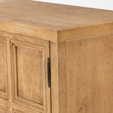Featuring Tamara Worn Oak Veneer Small Cabinet by Four Hands at Amethyst Home. Small-scale cabinetry of worn oak features paneled doors, lending texture to a clean-lined design.Overall Dimensions: 42.00"w x 18.25"d x 35.00"hWeight : 89.50 lbsMaterials: Thick Oak Veneer, Poplar Plywood. Amethyst Home provides interior design, new home construction design consulting, vintage area rugs, and lighting in the Park City metro area.