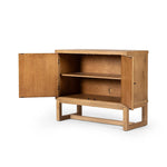Featuring Tamara Worn Oak Veneer Small Cabinet by Four Hands at Amethyst Home. Small-scale cabinetry of worn oak features paneled doors, lending texture to a clean-lined design.Overall Dimensions: 42.00"w x 18.25"d x 35.00"hWeight : 89.50 lbsMaterials: Thick Oak Veneer, Poplar Plywood. Amethyst Home provides interior design, new home construction design consulting, vintage area rugs, and lighting in the Salt Lake City metro area.