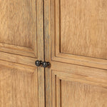 Featuring Tamara Worn Oak Veneer Small Cabinet by Four Hands at Amethyst Home. Small-scale cabinetry of worn oak features paneled doors, lending texture to a clean-lined design.Overall Dimensions: 42.00"w x 18.25"d x 35.00"hWeight : 89.50 lbsMaterials: Thick Oak Veneer, Poplar Plywood. Amethyst Home provides interior design, new home construction design consulting, vintage area rugs, and lighting in the San Diego metro area.