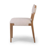 Expertly crafted from natural materials, the Tamari Antwerp Dining Chair is the perfect addition to any dining room. With a sturdy design and comfortable seat, this chair offers both functional and aesthetic appeal. Shipping on 5/16/2024 - order now to elevate your dining experience Amethyst Home provides interior design, new home construction design consulting, vintage area rugs, and lighting in the Houston metro area.