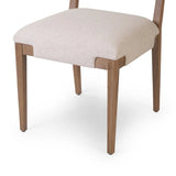 Expertly crafted from natural materials, the Tamari Antwerp Dining Chair is the perfect addition to any dining room. With a sturdy design and comfortable seat, this chair offers both functional and aesthetic appeal. Shipping on 5/16/2024 - order now to elevate your dining experience Amethyst Home provides interior design, new home construction design consulting, vintage area rugs, and lighting in the Washington metro area.