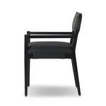 Featuring Tamari Brickhouse Black Dining Armchair by Four Hands at Amethyst Home. Overall Dimensions: 22.75"w x 23.50"d x 32.75"hWeight : 21.43 lbsMaterials: Top Grain Leather, Solid Ash. Amethyst Home provides interior design, new home construction design consulting, vintage area rugs, and lighting in the Monterey metro area.