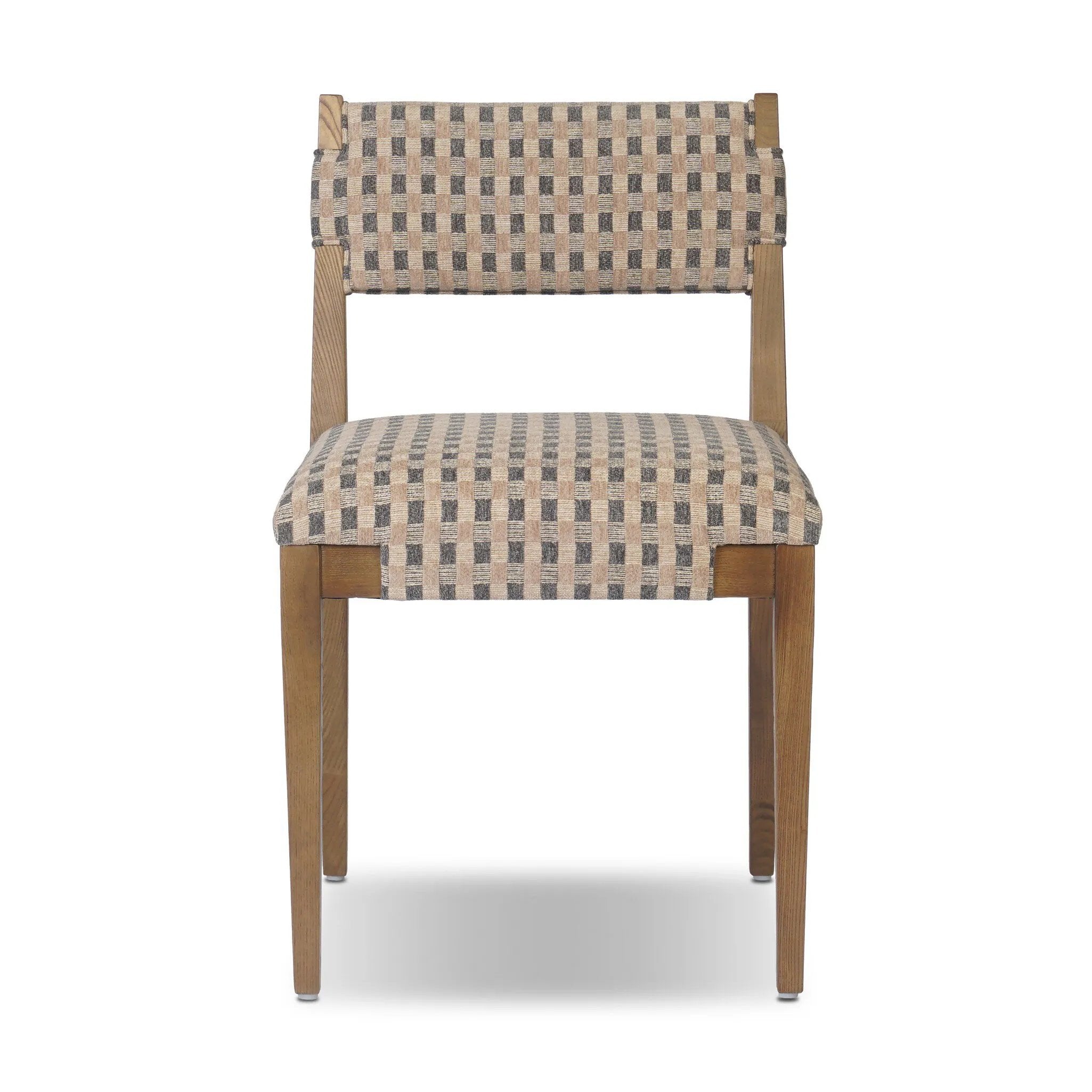 Warm solid ash frames eye-catching fabric, bringing a pop of personality to everyday dining.As enthusiasts of wabi sabi materials at Amethyst, we love the designer inspired Tamari Dining Chair - Firefinch Fawn. This item pairs well with other brands such as Cisco Home and is perfect for modern homes Amethyst Home provides interior design, new home construction design consulting, vintage area rugs, and lighting in the Calabasas metro area.