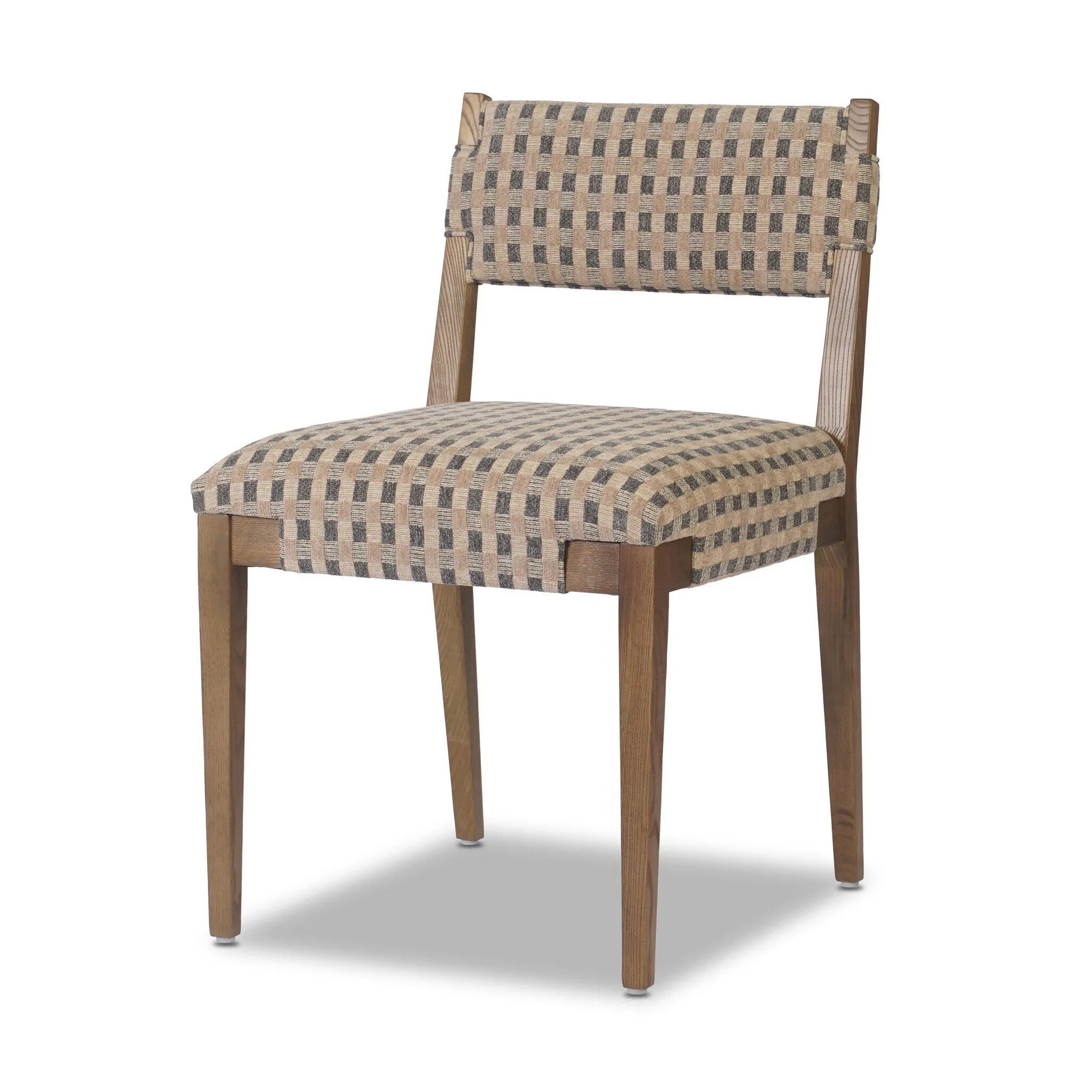 Warm solid ash frames eye-catching fabric, bringing a pop of personality to everyday dining.As enthusiasts of wabi sabi materials at Amethyst, we love the designer inspired Tamari Dining Chair - Firefinch Fawn. This item pairs well with other brands such as Cisco Home and is perfect for modern homes Amethyst Home provides interior design, new home construction design consulting, vintage area rugs, and lighting in the Los Angeles metro area.