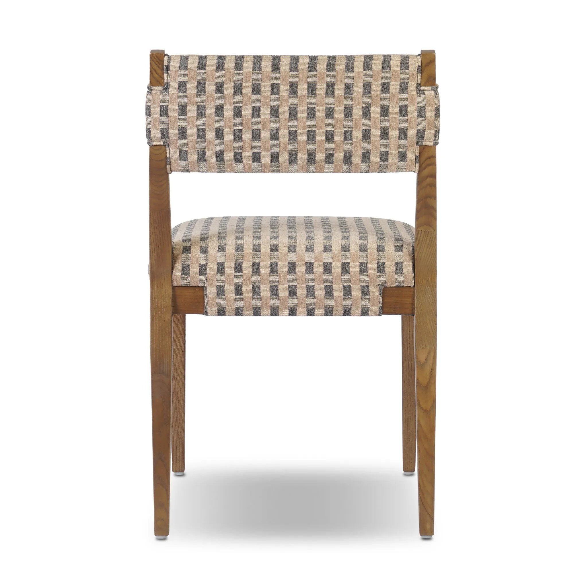 Warm solid ash frames eye-catching fabric, bringing a pop of personality to everyday dining.As enthusiasts of wabi sabi materials at Amethyst, we love the designer inspired Tamari Dining Chair - Firefinch Fawn. This item pairs well with other brands such as Cisco Home and is perfect for modern homes Amethyst Home provides interior design, new home construction design consulting, vintage area rugs, and lighting in the Portland metro area.