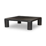 Featuring Targon Bronzed Aluminum Coffee Table by Four Hands at Amethyst Home. A seamless, fluid form to center your space. Made from bronzed aluminum, stocky legs square a smooth top, for a luxe take on industrial.Overall Dimensions: 55.00"w x 55.00"d x 16.00"hWeight : 161.86 lbsMaterials: Aluminum. Amethyst Home provides interior design, new home construction design consulting, vintage area rugs, and lighting in the Boston metro area.