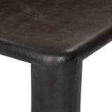 Featuring Targon Bronzed Aluminum Coffee Table by Four Hands at Amethyst Home. A seamless, fluid form to center your space. Made from bronzed aluminum, stocky legs square a smooth top, for a luxe take on industrial.Overall Dimensions: 55.00"w x 55.00"d x 16.00"hWeight : 161.86 lbsMaterials: Aluminum. Amethyst Home provides interior design, new home construction design consulting, vintage area rugs, and lighting in the Washington metro area.