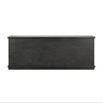 Bring a truly unique look to the dining or living space with this stunning sideboard inspired by rolling ocean tides. Crafted of solid mindi and mindi veneer, a stunning front features repetitive, flow-like reeding that's been precision-cut in individual pieces and assembled onto the doors, creating deep curves reminiscent of rippling waves. Amethyst Home provides interior design, new home construction design consulting, vintage area rugs, and lighting in the San Diego metro area.