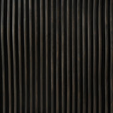 Bring a truly unique look to the dining or living space with this stunning sideboard inspired by rolling ocean tides. Crafted of solid mindi and mindi veneer, a stunning front features repetitive, flow-like reeding that's been precision-cut in individual pieces and assembled onto the doors, creating deep curves reminiscent of rippling waves. Amethyst Home provides interior design, new home construction design consulting, vintage area rugs, and lighting in the Scottsdale metro area.