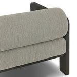 Aluminum frames heavy-proportioned bench-style seat and bolster back cushions, giving this outdoor chair clean lines and strong visual presence. Cover or store inside during inclement weather or when not in use.As enthusiasts of luxe aesthetics at Amethyst, we love the warm modern inspired Tatiana Outdoor Chair - Ramiro Ecru. Amethyst Home provides interior design, new home construction design consulting, vintage area rugs, and lighting in the Austin metro area.