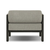 Aluminum frames heavy-proportioned bench-style seat and bolster back cushions, giving this outdoor chair clean lines and strong visual presence. Cover or store inside during inclement weather or when not in use.As enthusiasts of luxe aesthetics at Amethyst, we love the warm modern inspired Tatiana Outdoor Chair - Ramiro Ecru. Amethyst Home provides interior design, new home construction design consulting, vintage area rugs, and lighting in the Calabasas metro area.