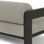 Aluminum frames heavy-proportioned bench-style seat and bolster back cushions, giving this outdoor chair clean lines and strong visual presence. Cover or store inside during inclement weather or when not in use.As enthusiasts of luxe aesthetics at Amethyst, we love the warm modern inspired Tatiana Outdoor Chair - Ramiro Ecru. Amethyst Home provides interior design, new home construction design consulting, vintage area rugs, and lighting in the Monterey metro area.