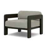 Aluminum frames heavy-proportioned bench-style seat and bolster back cushions, giving this outdoor chair clean lines and strong visual presence. Cover or store inside during inclement weather or when not in use.As enthusiasts of luxe aesthetics at Amethyst, we love the warm modern inspired Tatiana Outdoor Chair - Ramiro Ecru. Amethyst Home provides interior design, new home construction design consulting, vintage area rugs, and lighting in the Nashville metro area.