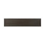 Made from oak veneer finished in a dark anthracite, a long, open-style console table brings a rich, clean look to your living or media room. Lower shelving brings bonus storage and display of media, favorite books and more Amethyst Home provides interior design, new home construction design consulting, vintage area rugs, and lighting in the Austin metro area.