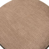A rounded frame, bent leg profile reflect the midcentury inspiration behind this mixed material dining chair. Framed by parawood with solid oak legs finished in a classic black.As enthusiasts of modern style at Amethyst, we love the warm modern inspired Thorton Dining Chair - Laughlin Cafe. Amethyst Home provides interior design, new home construction design consulting, vintage area rugs, and lighting in the Winter Garden metro area.