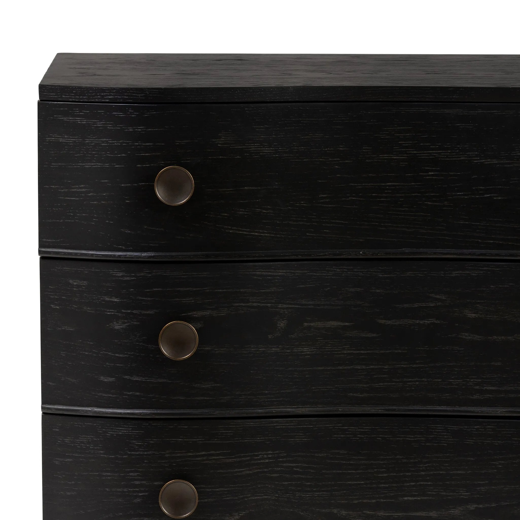 Featuring Tiago Distressed Black Nightstand by Four Hands at Amethyst Home. Introduce a touch of elegance to your bedroom with our Tiago Distressed Black Nightstand. Crafted with exquisite attention to detail, this nightstand features a sleek design and distressed black finish, adding a touch of sophistication to any room. Ready to ship, it's the perfec. Amethyst Home provides interior design, new home construction design consulting, vintage area rugs, and lighting in the Newport Beach metro area.
