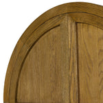 Featuring Tolle Drifted Oak Solid Panel Door Cabinet by Four Hands at Amethyst Home. Store it in style. Beautifully shaped cabinetry of solid oak with recessed wood panels and iron hardware in an antique brass finish. Features thick, spacious shelves to store kitchenware, favorite books and treasured objects.Overall Dimensions: 38.00"w x 19.00"d x 84.00"hW. Amethyst Home provides interior design, new home construction design consulting, vintage area rugs, and lighting in the Washington metro area.