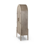 Featuring Tolle Rustic White Solid Panel Door Cabinet by Four Hands at Amethyst Home. Store it in style. Beautifully shaped cabinetry of rustic white solid oak features spacious interior shelving and recessed wood panel doors, ready for storing your treasures.Overall Dimensions: 38.00"w x 19.00"d x 84.00"hWeight : 169.75 lbsMaterials: Solid Oak, Oak Venee. Amethyst Home provides interior design, new home construction design consulting, vintage area rugs, and lighting in the Kansas City metro area.