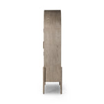 Featuring Tolle Rustic White Solid Panel Door Cabinet by Four Hands at Amethyst Home. Store it in style. Beautifully shaped cabinetry of rustic white solid oak features spacious interior shelving and recessed wood panel doors, ready for storing your treasures.Overall Dimensions: 38.00"w x 19.00"d x 84.00"hWeight : 169.75 lbsMaterials: Solid Oak, Oak Vene. Amethyst Home provides interior design, new home construction design consulting, vintage area rugs, and lighting in the Laguna Beach metro area.
