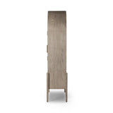 Featuring Tolle Rustic White Solid Panel Door Cabinet by Four Hands at Amethyst Home. Store it in style. Beautifully shaped cabinetry of rustic white solid oak features spacious interior shelving and recessed wood panel doors, ready for storing your treasures.Overall Dimensions: 38.00"w x 19.00"d x 84.00"hWeight : 169.75 lbsMaterials: Solid Oak, Oak Vene. Amethyst Home provides interior design, new home construction design consulting, vintage area rugs, and lighting in the Laguna Beach metro area.