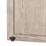 Featuring Tolle Rustic White Solid Panel Door Cabinet by Four Hands at Amethyst Home. Store it in style. Beautifully shaped cabinetry of rustic white solid oak features spacious interior shelving and recessed wood panel doors, ready for storing your treasures.Overall Dimensions: 38.00"w x 19.00"d x 84.00"hWeight : 169.75 lbsMaterials: Solid Oak, Oak Veneer. Amethyst Home provides interior design, new home construction design consulting, vintage area rugs, and lighting in the Portland metro area.