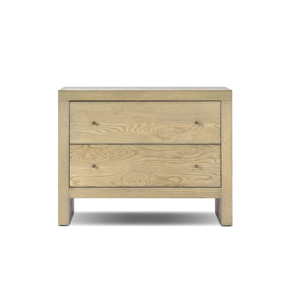 Torrington Charging Nightstand - Sandy Oak Veneer | ready to ship!