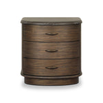 Mixed materials define this Art Deco-inspired nightstand. Vein-rich marble in a warm cofffee color tops a sungkai case for a timeless yet modern look.As enthusiasts of luxe style at Amethyst, we love the warm modern inspired Tovae Nightstand - Honed Coffee Marble. Amethyst Home provides interior design, new home construction design consulting, vintage area rugs, and lighting in the Scottsdale metro area.