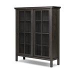 Long sliding doors with paper cord stripes inspired by Japanese teahouses bring a traditional look to this spacious cabinet. Made from oak in a smoked black finish, with a slightly oversized top.As lovers of luxe aesthetics at Amethyst, we love the optimistic inspired Tuscola Cabinet. Amethyst Home provides interior design, new home construction design consulting, vintage area rugs, and lighting in the Park City metro area.