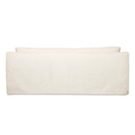 Meet the piece that can do it all. Specialized performance fabric covers a long bench-style seat, while a concealed sleeper mechanism allows for easy pullout to transform this flexible piece into an extra bed. Curved slope arms finish into a fixed slipcover with kick-pleats at the front. Amethyst Home provides interior design, new home construction design consulting, vintage area rugs, and lighting in the Nashville metro area.
