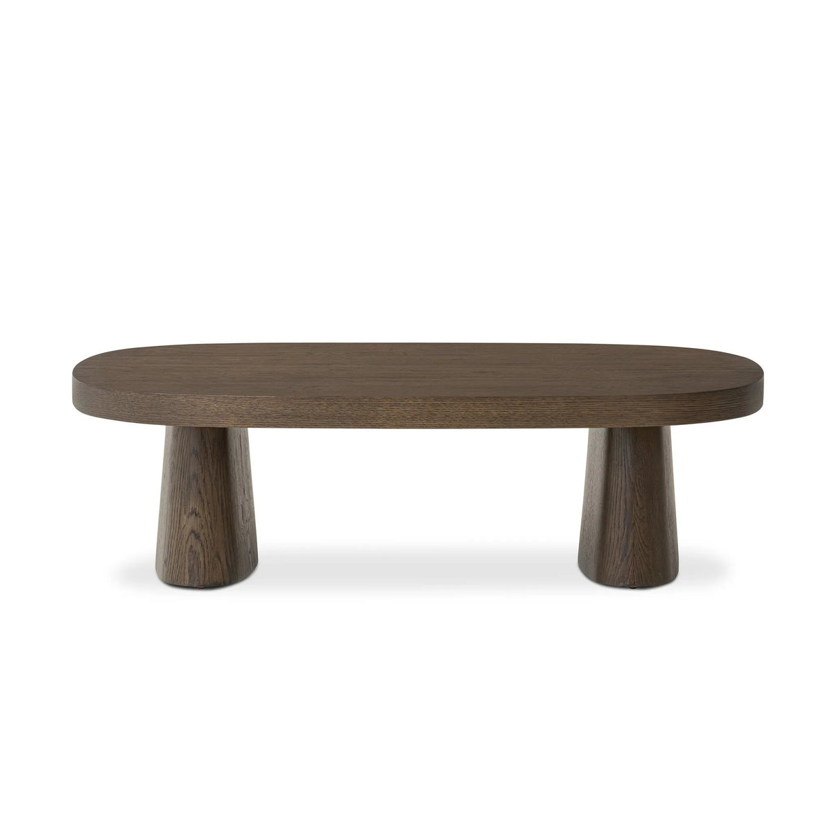 Valen Rustic Brown Oak Coffee Table | ready to ship!