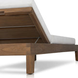 Featuring Verona Alessi Linen Outdoor Chaise by Four Hands at Amethyst Home. Expertly crafted with high-quality linen, the Verona Alessi Outdoor Chaise provides unparalleled comfort and style. It's the perfect addition to your outdoor space, allowing you to relax and unwind in luxury.
Overall Dimensions: 82.25" L x 30.0 " W x 14.0" H
Materials: 100% Po. Amethyst Home provides interior design, new home construction design consulting, vintage area rugs, and lighting in the Salt Lake City metro area.