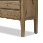 Featuring Whitman Worn Oak Cabinet by Four Hands at Amethyst Home. Crafted from worn oak for a found, heritage look, naturally beautiful cabinetry offers generous storage space by way of roomy shelving and four lower drawers.Overall Dimensions: 64.00"w x 19.00"d x 73.75"hWeight : 311.95 lbsMaterials: Solid Oak, Thick Oak Veneer. Amethyst Home provides interior design, new home construction design consulting, vintage area rugs, and lighting in the Des Moines metro area.